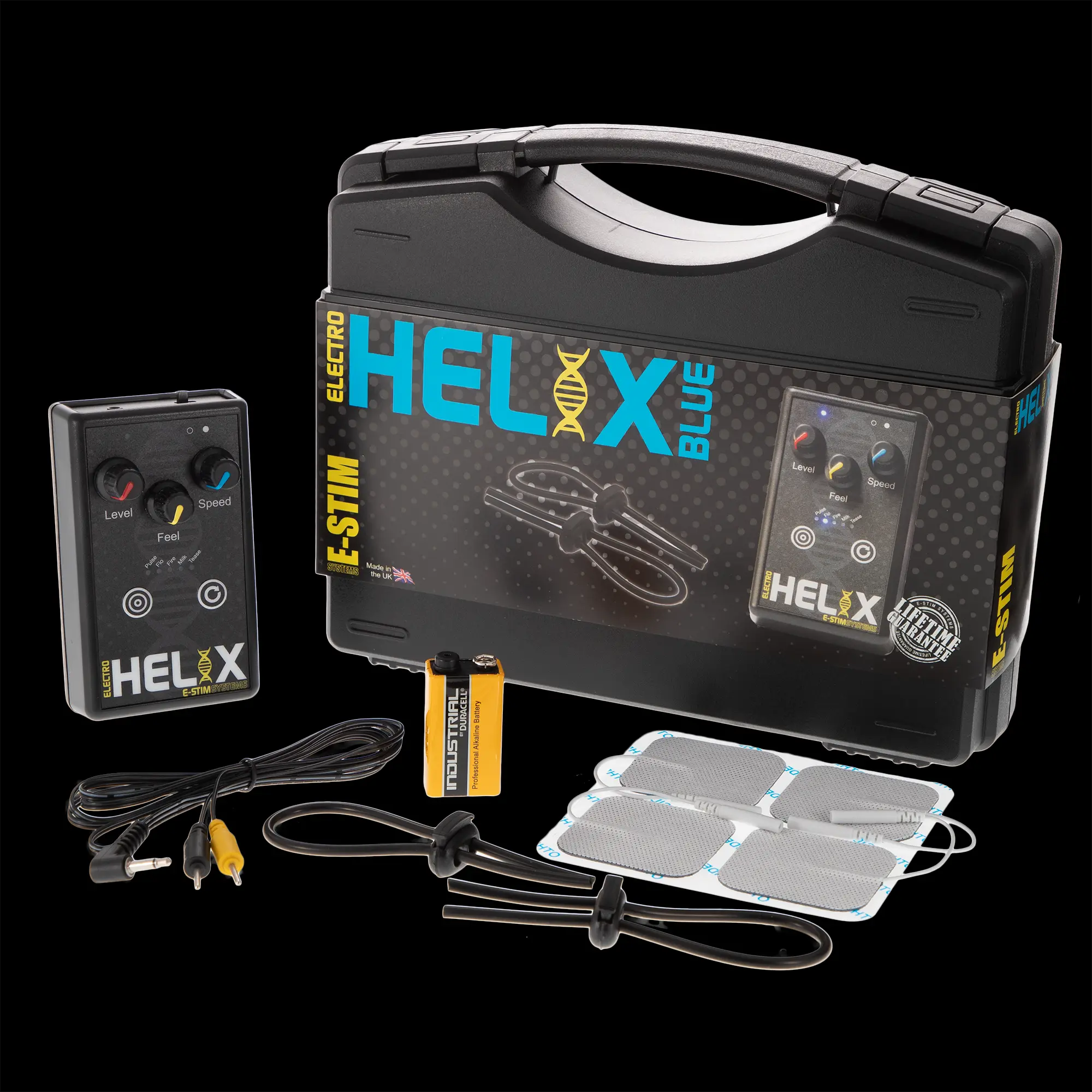 Helix Blue E-Stim Systems Helix Blue Pack - Electro for Him – E-Stim Systems Ltd